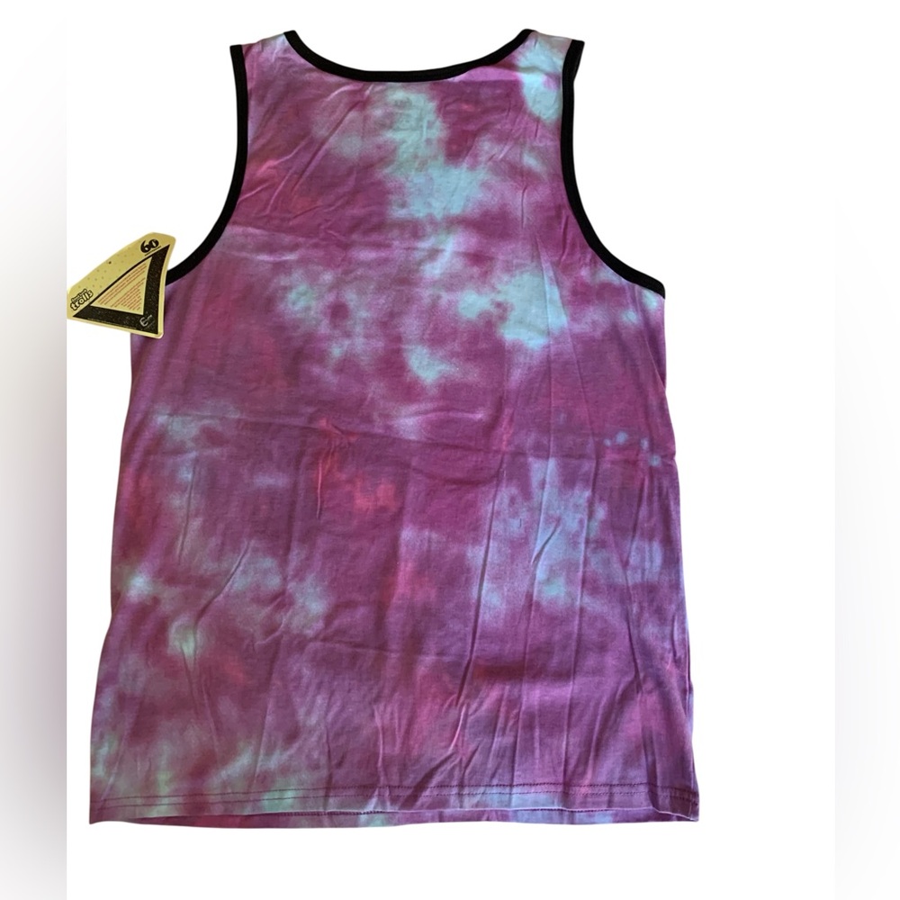 NWT Good Luck Trolls Woman’s Colorful Tie-Dye Tank Top 60 Year Anniversary Med. - Picture 8 of 8